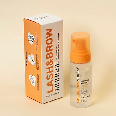 Produk Lash and Brow Mousse Shampoo Laverelash