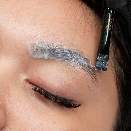 proses perapihan brow bomber