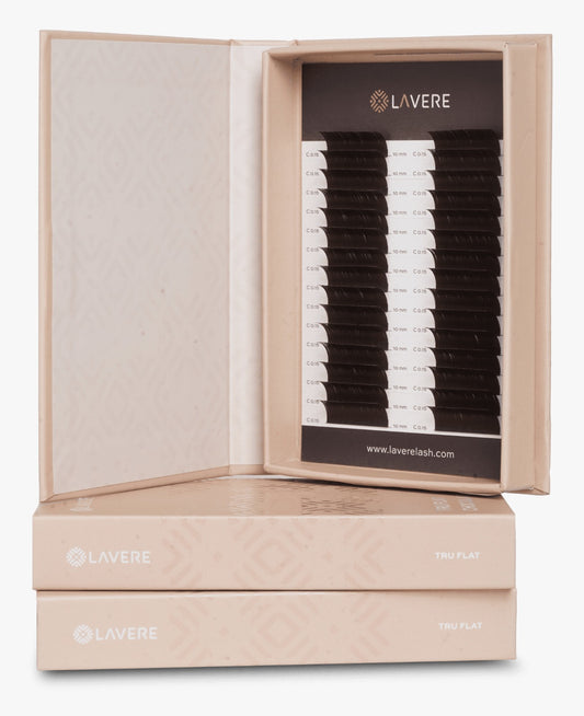 Lavere Tru Flat Chocolate 0.15 for Single Lash Extension