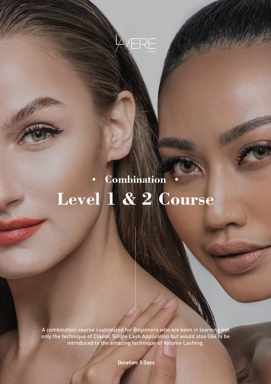 Level 1&2 LAVERE Combination Course - Lavere Lash