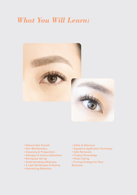 Level 1&2 LAVERE Combination Course - Lavere Lash