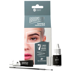 Bronsun Eyelash and Eyebrow Home Dye Kit | With Developer Cream