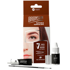 Bronsun Eyelash and Eyebrow Home Dye Kit | With Developer Cream