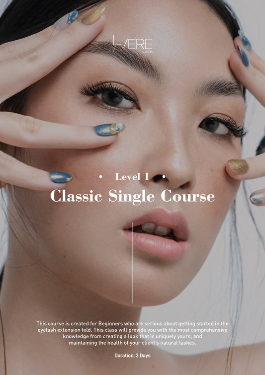 Level 1 Classic Single Lash Extension - Lavere Lash