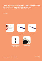 Level 3 LAVERE Advance Volume Perfection & Styling Course - Lavere Lash