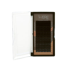 NEW! Lavere Lash Dark Chocolate Tru flat Single Mixed Lash - Brown - Lavere Lash