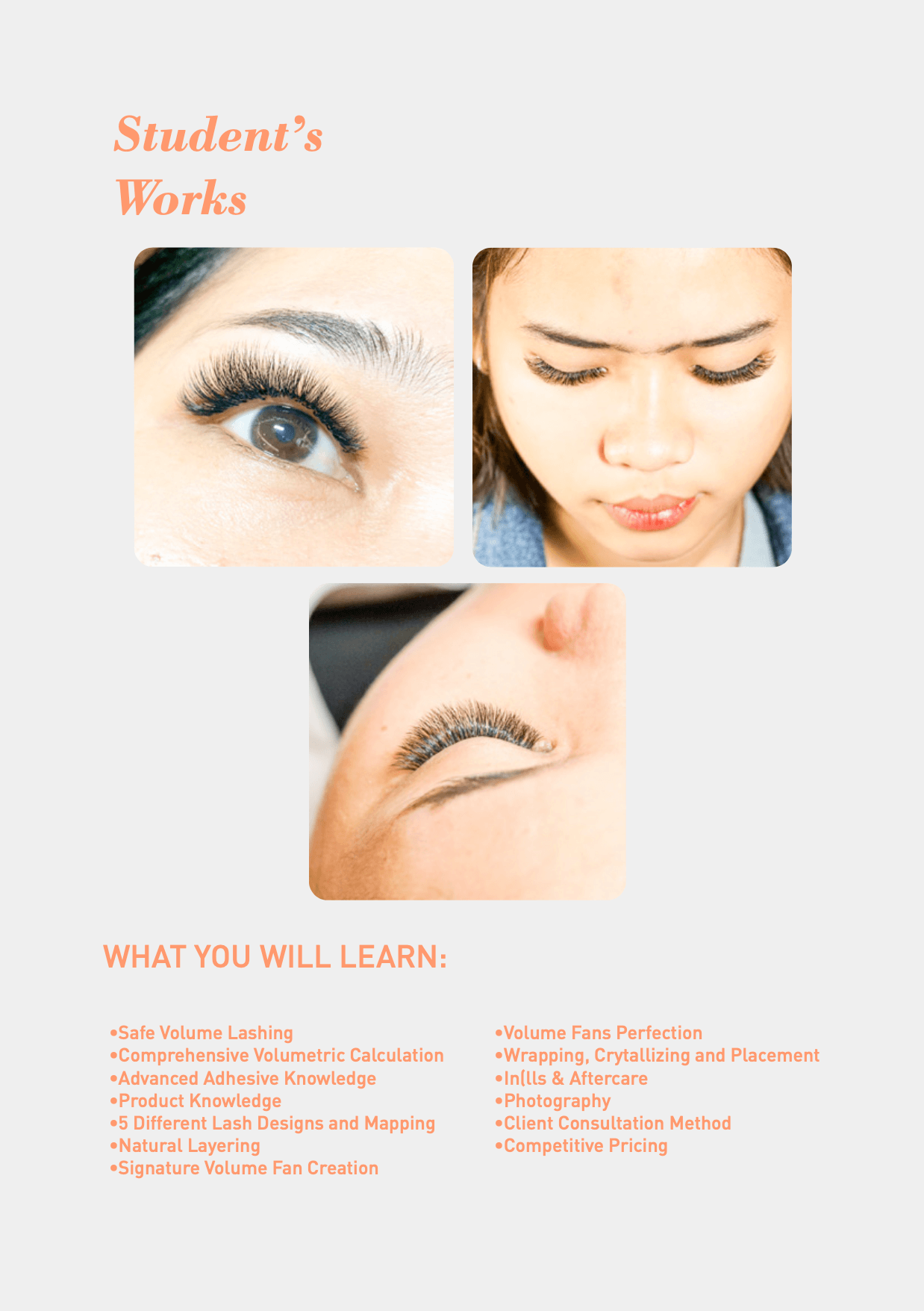 Level 1&2 LAVERE Combination Course - Lavere Lash