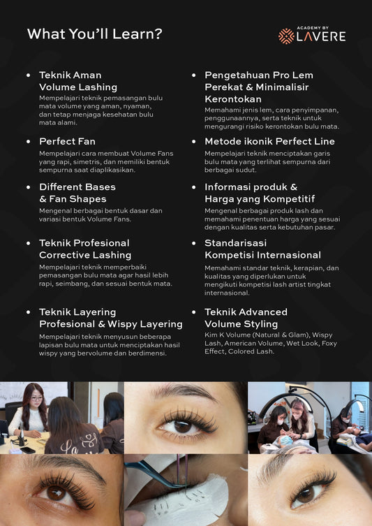 Level 3 Advance Volume Perfection & Styling Course | Lavere Academy