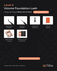 Level 2 Volume Foundation Course for Beginners | Eyelash Extension | Lavere Academy