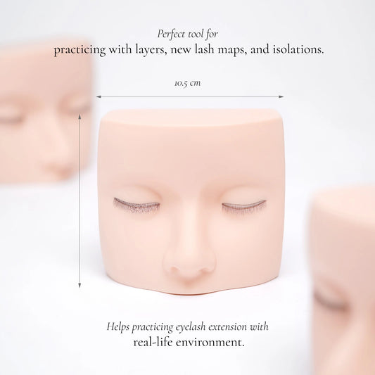 Mannequin Head for Lash Training