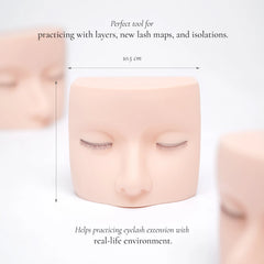 New Mannequin Head for Lash Training