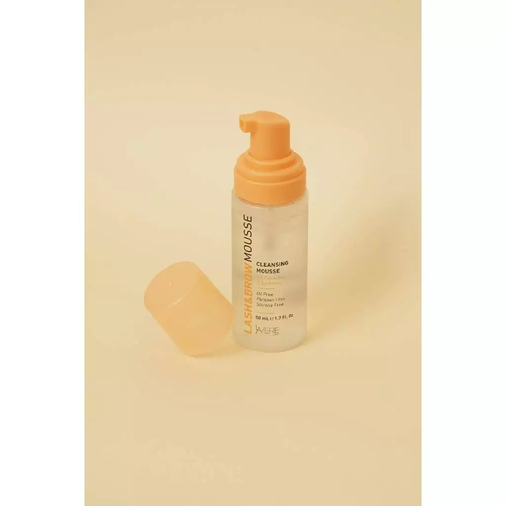 Lash and Brow Mousse By Lavere Lash Eyelash Shampoo 50ml