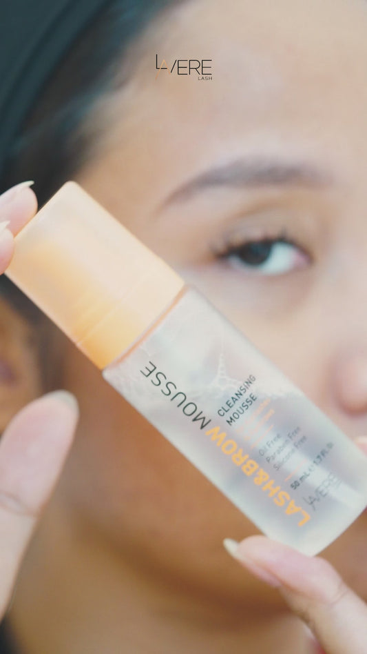 Lavere Lash and Brow Mousse | Eyelash Shampoo 50ml