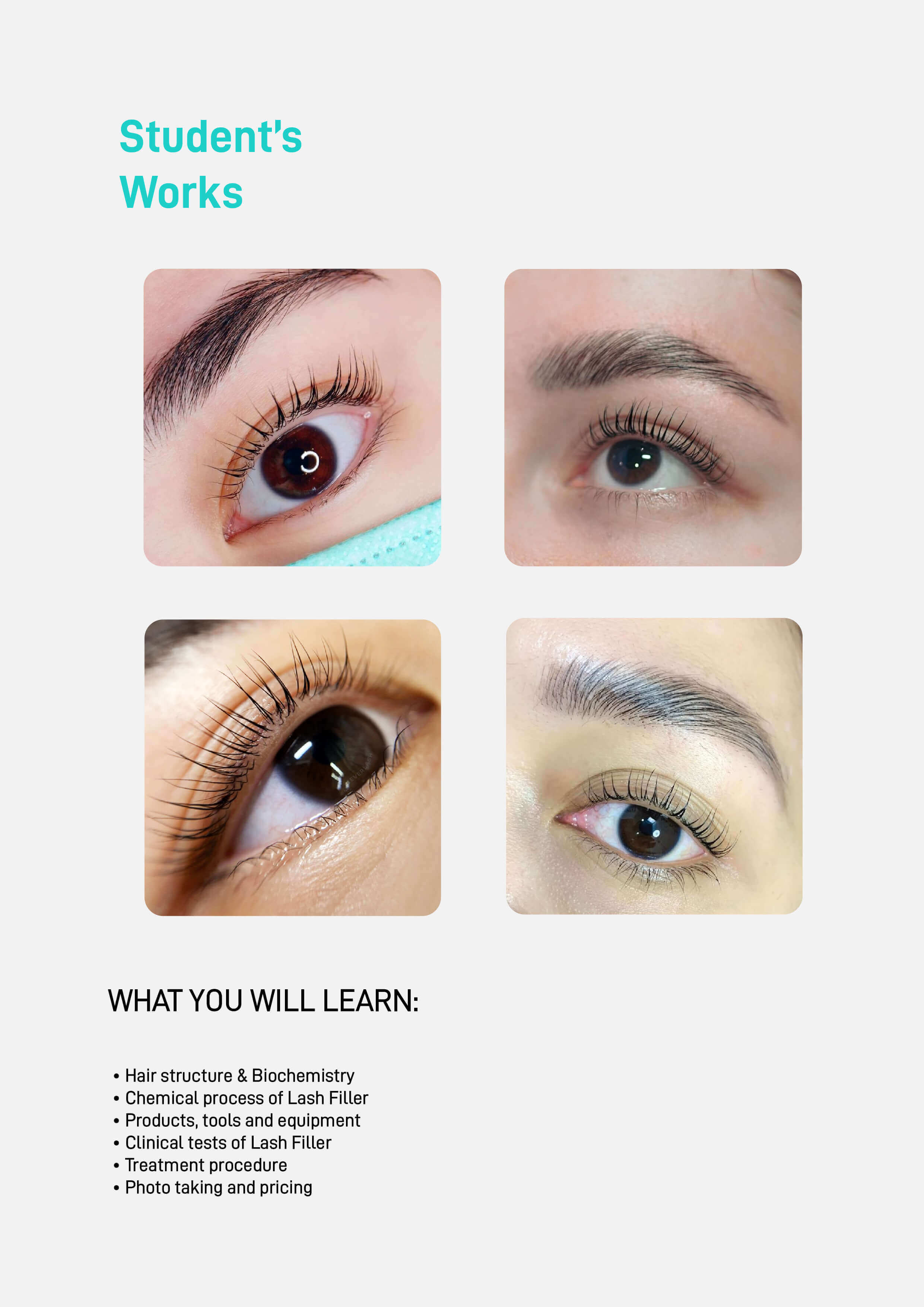 The Filler Lift  Conversion Course (Using InLei products) - Lavere Lash