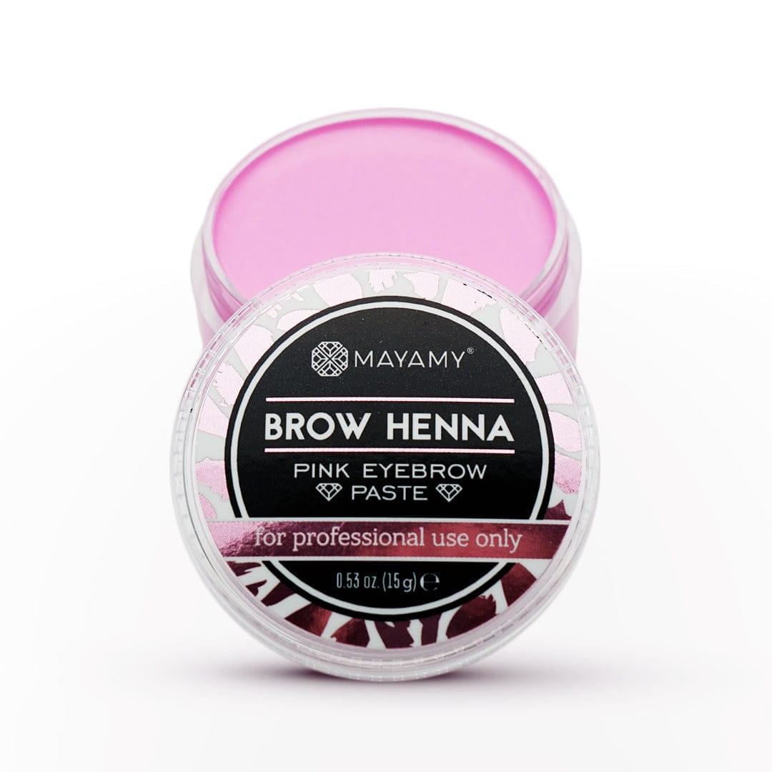 Brow Henna pink eyebrow paste MAYAMY 15gr