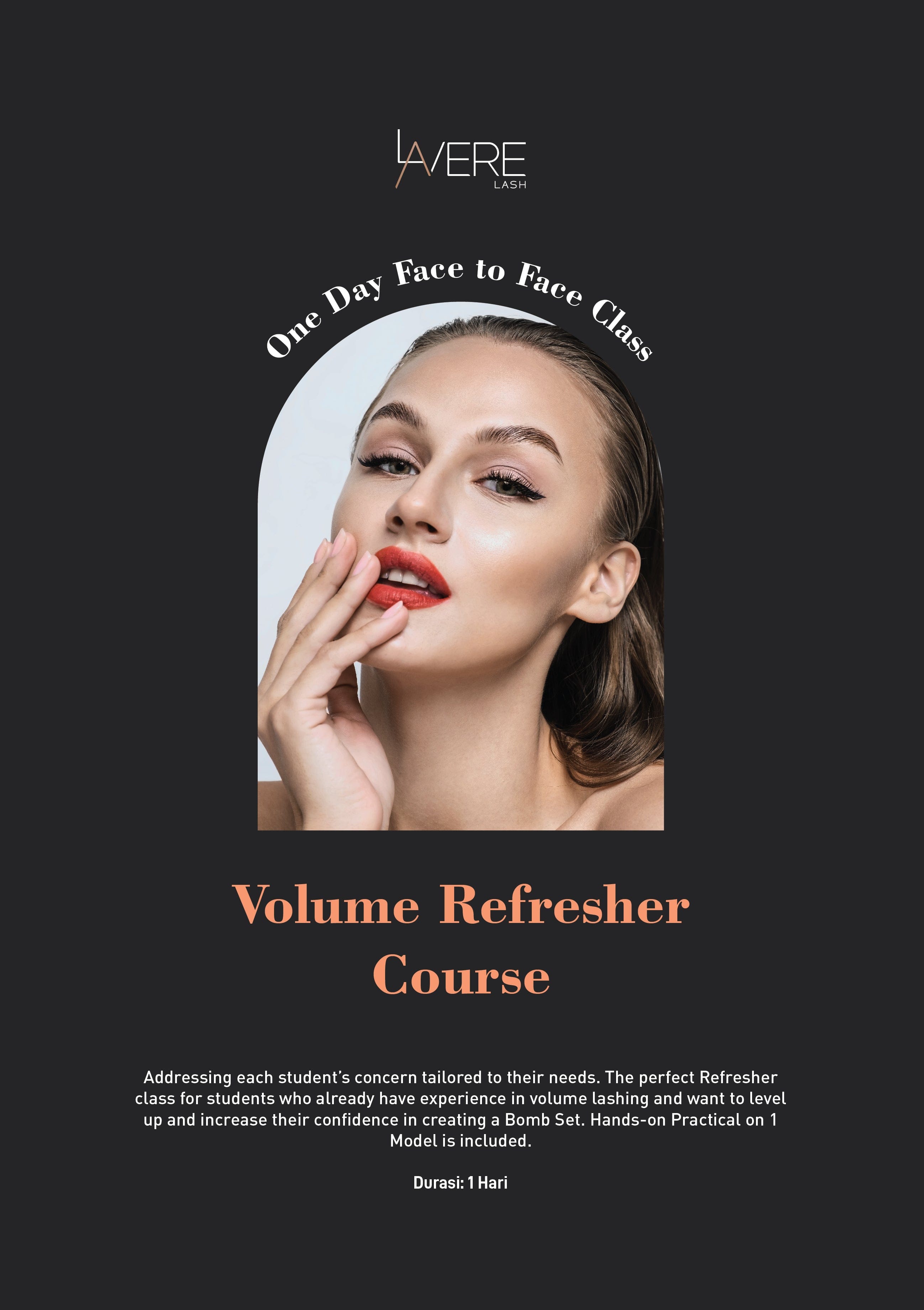 Volume Refresher Course - One Day Face To Face Offline Class - Lavere Lash