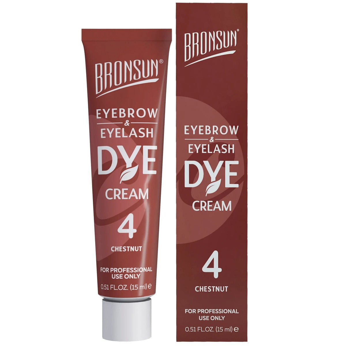 New! Bronsun Cream Dye Line For Eyebrow & Eyelash Dye Full Size 15mL - Lavere Lash